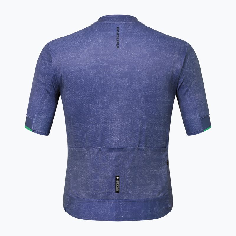 Radtrikot Herren Endura FS260 Print indigo rock 2