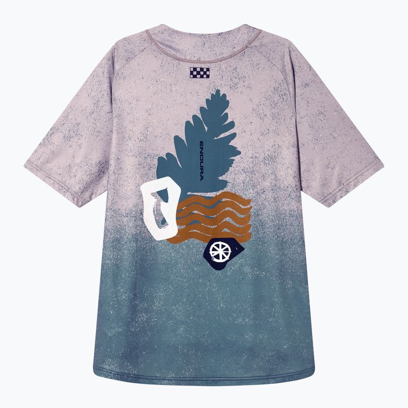 Radtrikot Herren Endura Singletrack Print titanium 8