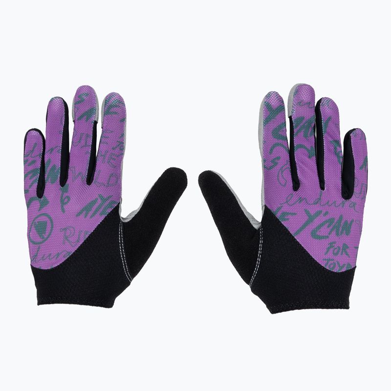 Damen-Fahrradhandschuhe Endura Hummvee Lite Icon W end purple 2