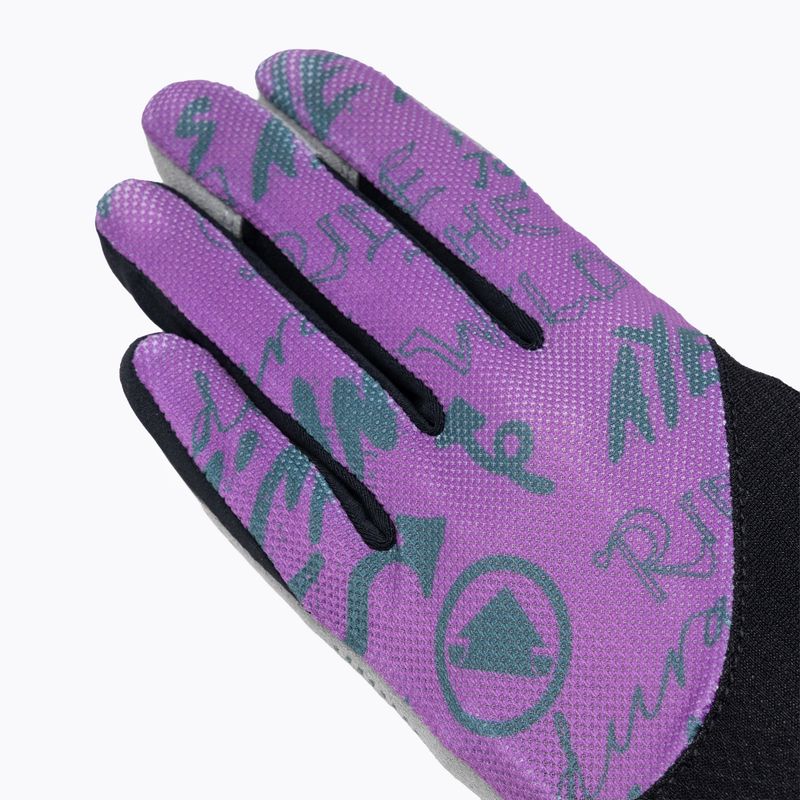 Damen-Fahrradhandschuhe Endura Hummvee Lite Icon W end purple 5