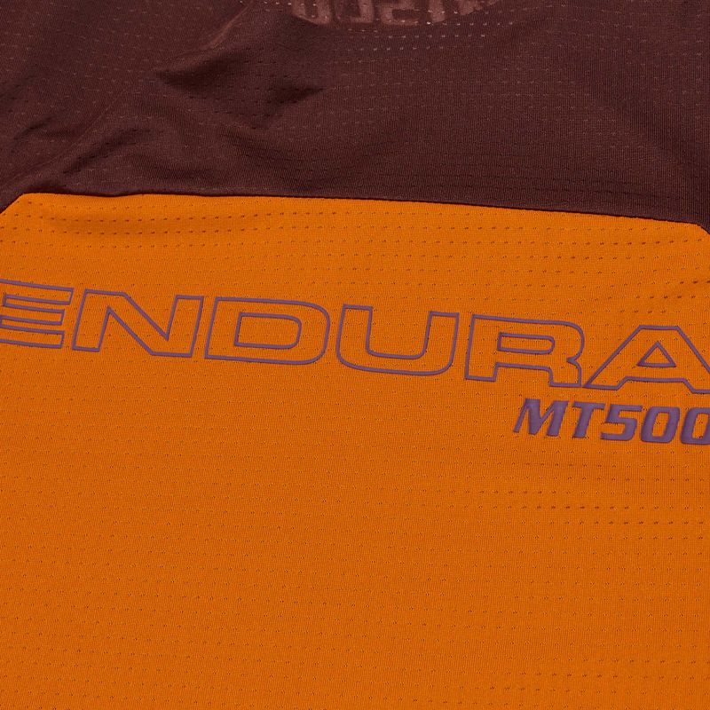 Fahrrad-Longsleeve Kinder Endura MT500 Burner end orange 3