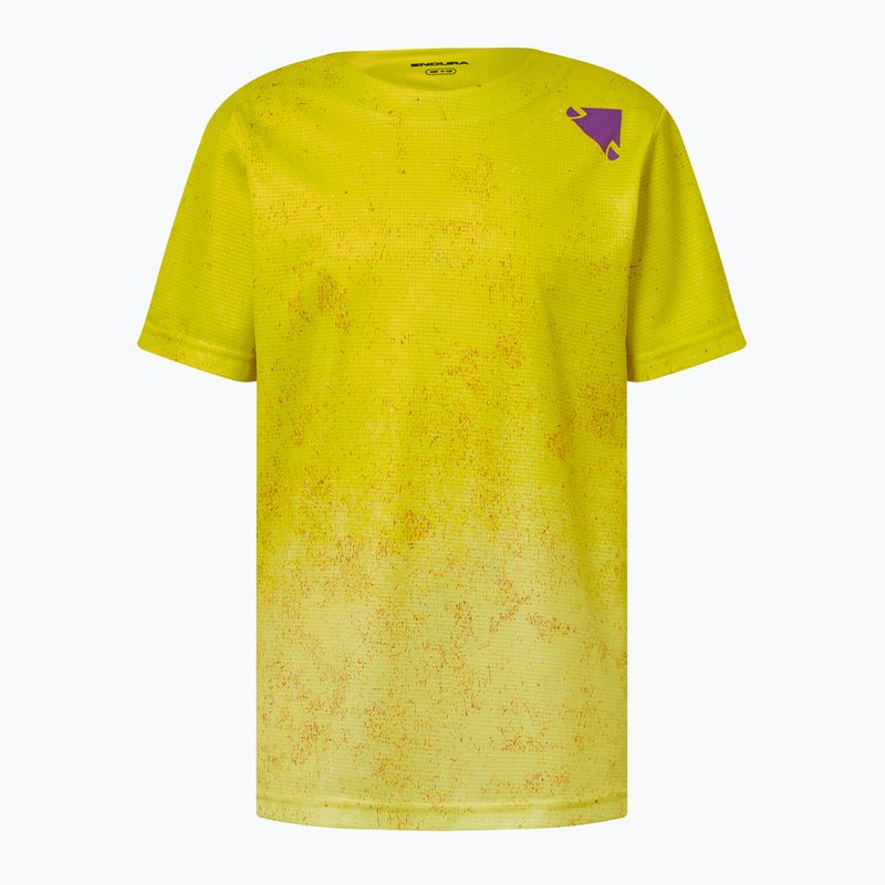 Radtrikot Kinder Endura Singletrack Core Jr end citrus 2