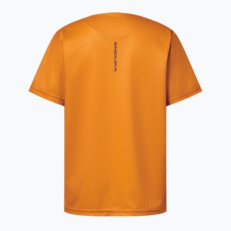 Kinder Fahrradtrikot Endura Singletrack Core Jr end orange 2