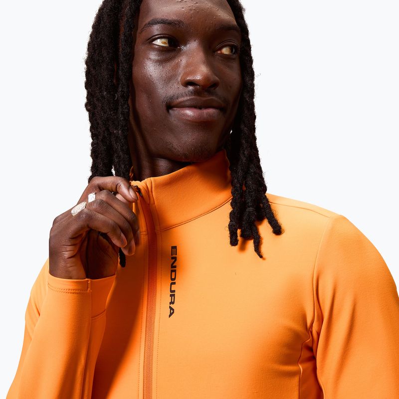 Herren Radsweatshirt Endura Loop Ride L/S Jersey end orange 5