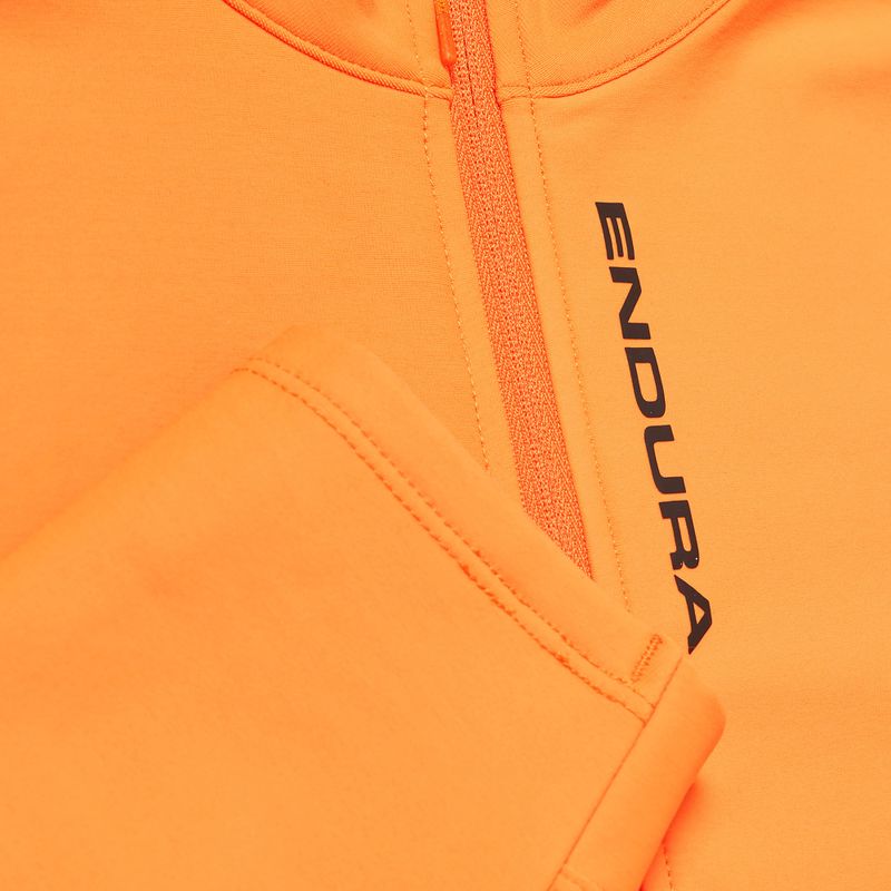 Herren Radsweatshirt Endura Loop Ride L/S Jersey end orange 10