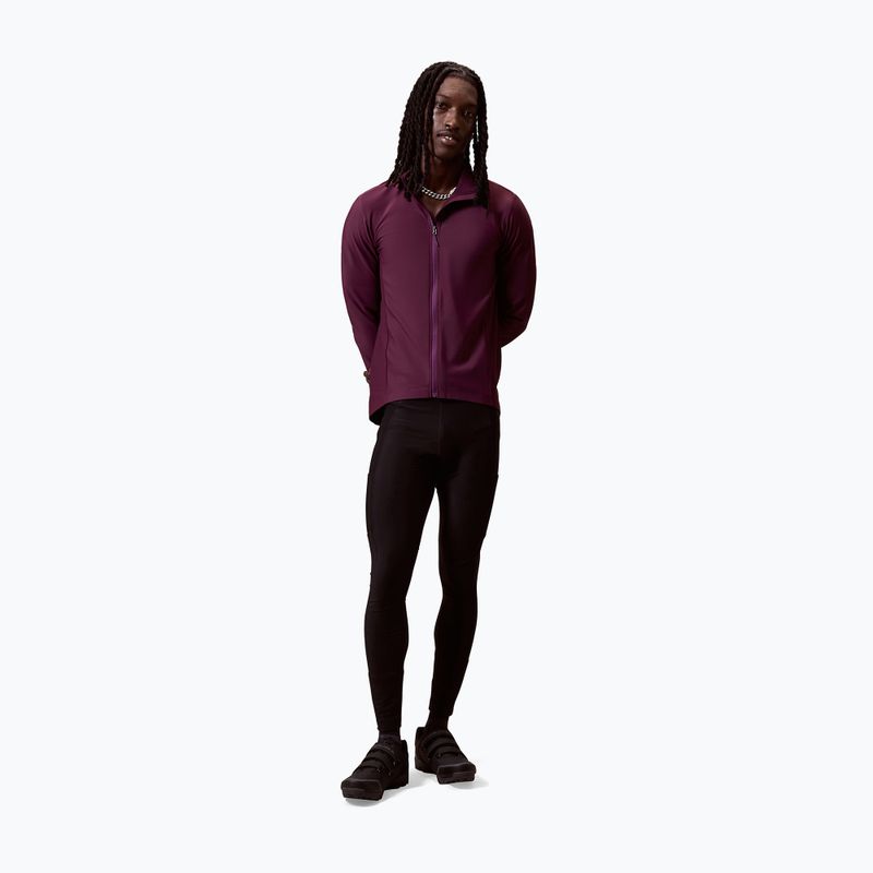 Herren Radsweatshirt Endura Loop Ride L/S Jersey black cherry 2