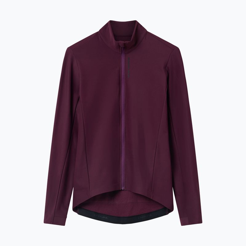 Herren Radsweatshirt Endura Loop Ride L/S Jersey black cherry 7
