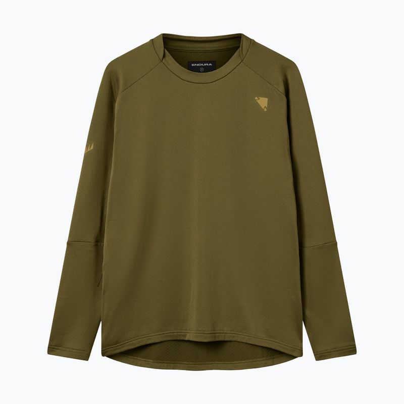 Herren Fahrrad-Langarmtrikot Endura Alltrack Roam Fleece moosgrün 7