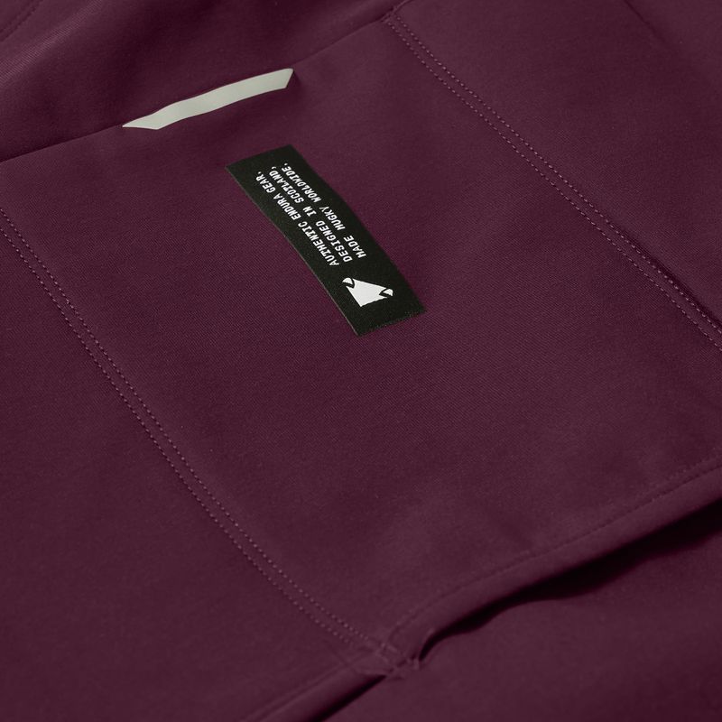 Damen Fahrradtrikot Endura Loop Ride L/S Jersey black cherry 11
