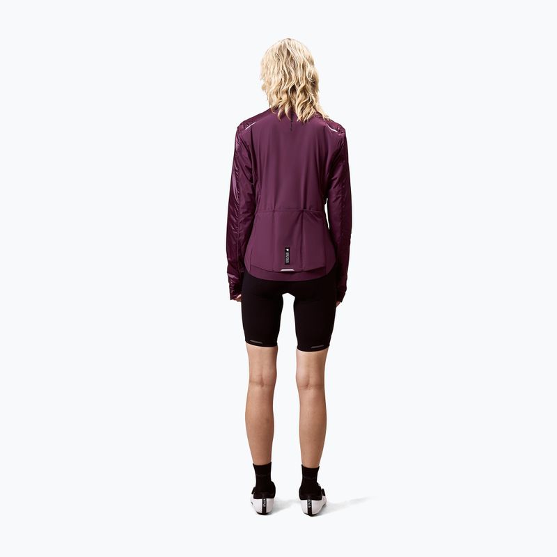 Damen-Fahrradjacke Endura Pro SL Race Insulated W black cherry 4