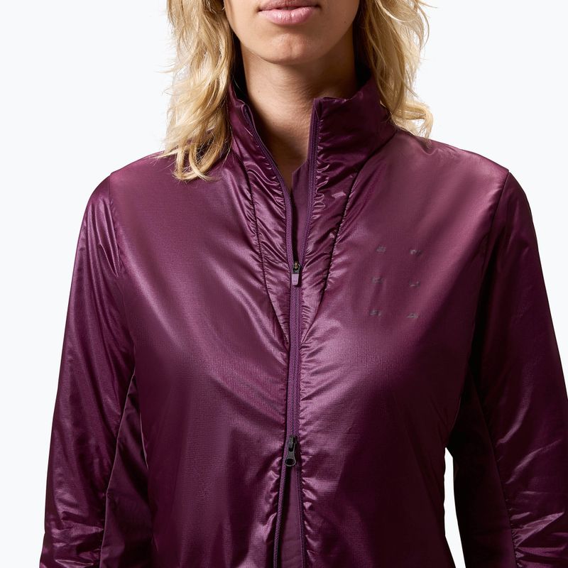Damen-Fahrradjacke Endura Pro SL Race Insulated W black cherry 5