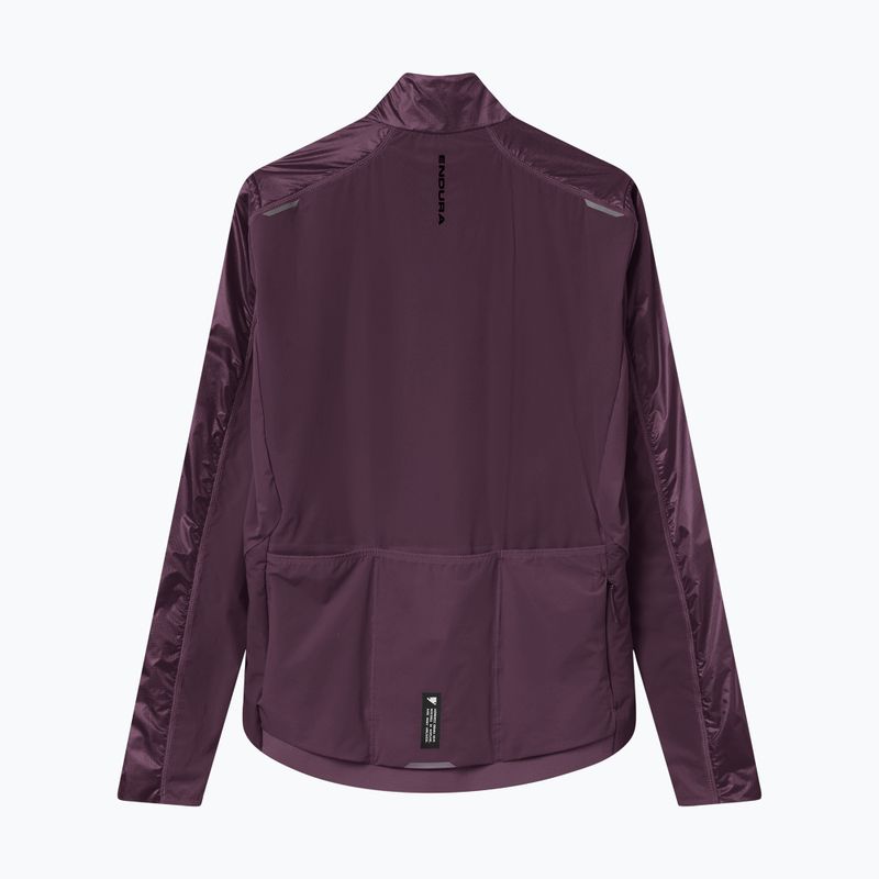 Damen-Fahrradjacke Endura Pro SL Race Insulated W black cherry 8