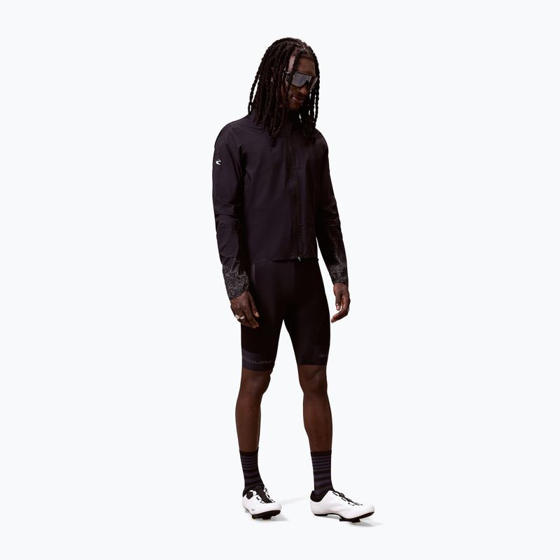 Herren-Fahrradjacke Endura Alltrack Race Cape black reflective rint 2