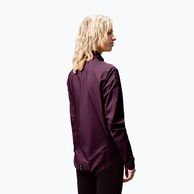 Damen-Fahrradjacke Endura Alltrack Race Cape black cherry 3