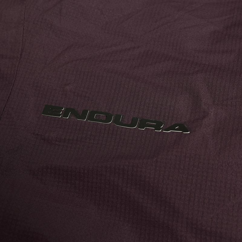 Damen-Fahrradjacke Endura Alltrack Race Cape black cherry 11