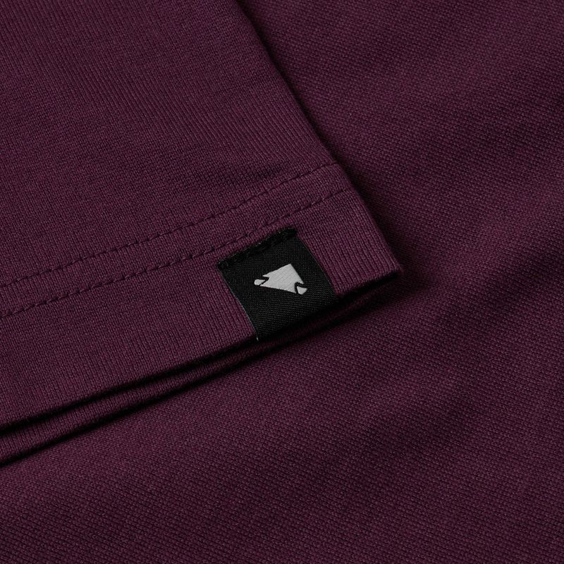 Fahrradtrikot Endura Stacked Logo Graphic Tee black cherry 5