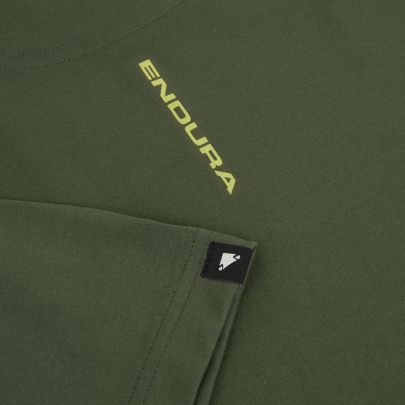 Fahrradtrikot Endura Icon Logo Graphic Tee olive-green 4