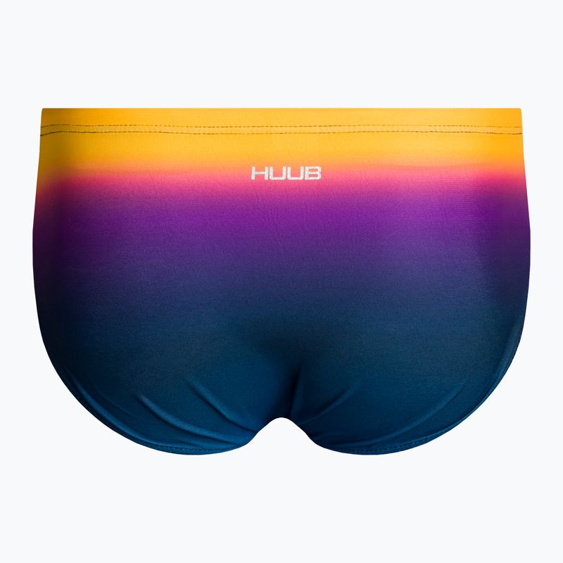 Herren HUUB Slip Leuchtend bunte Badeslips BRIEFBRI 2