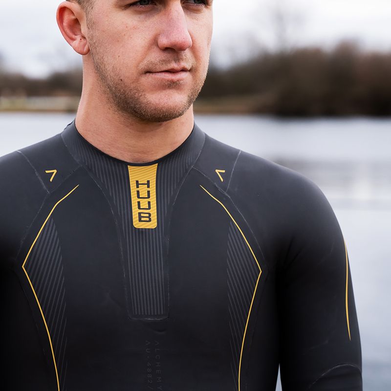 HUUB Herren Triathlon Schaumstoff Alchemy 3:5 schwarz/grau ALCHEMY 3