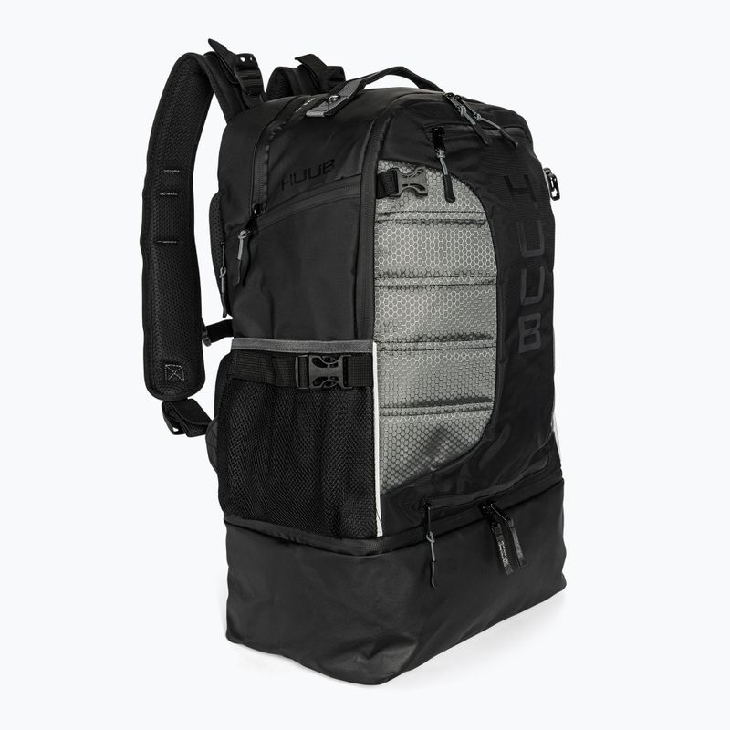HUUB TT Trainingsrucksack Schwarz-Silber A2-TTBS 2