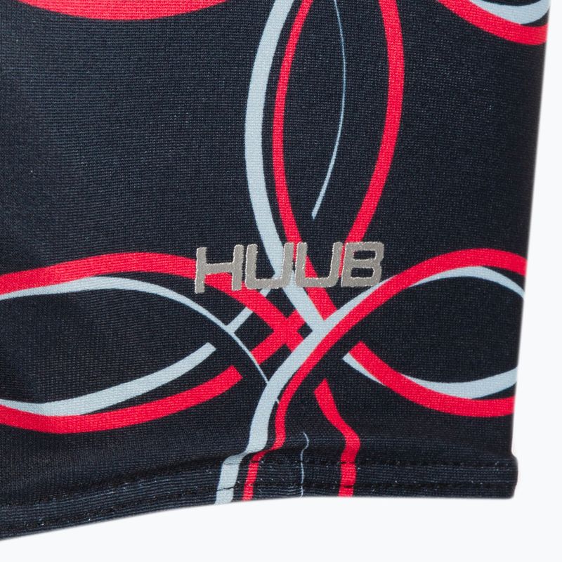 Herren HUUB Brownlee Jammer Badebekleidung Alistair schwarz und rot JAMMERALI 3