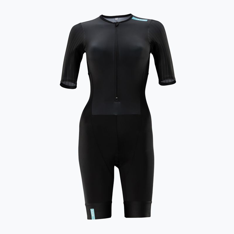 Triathlon Anzug Damen HUUB Eternal Aero LC Tri Suit black/mint