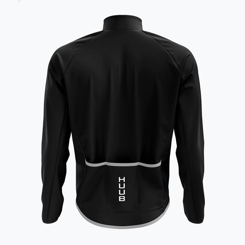 HUUB Herren Fahrradjacke Eternal Peaks schwarz/rot 2