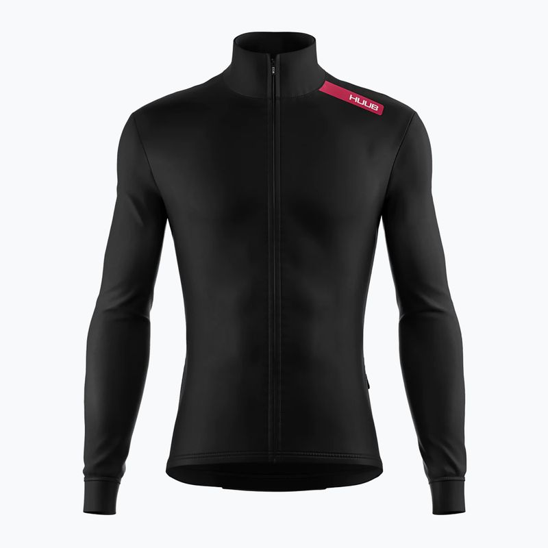 Fahrrad Longsleeve Herren HUUB Eternal LS Thermal black/red