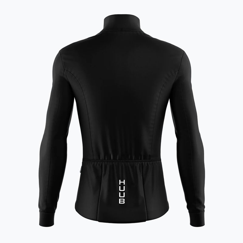 Fahrrad Longsleeve Herren HUUB Eternal LS Thermal black/red 2