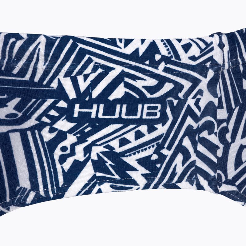 Herren HUUB Brief Badeslip Alistair navy/weiß 3