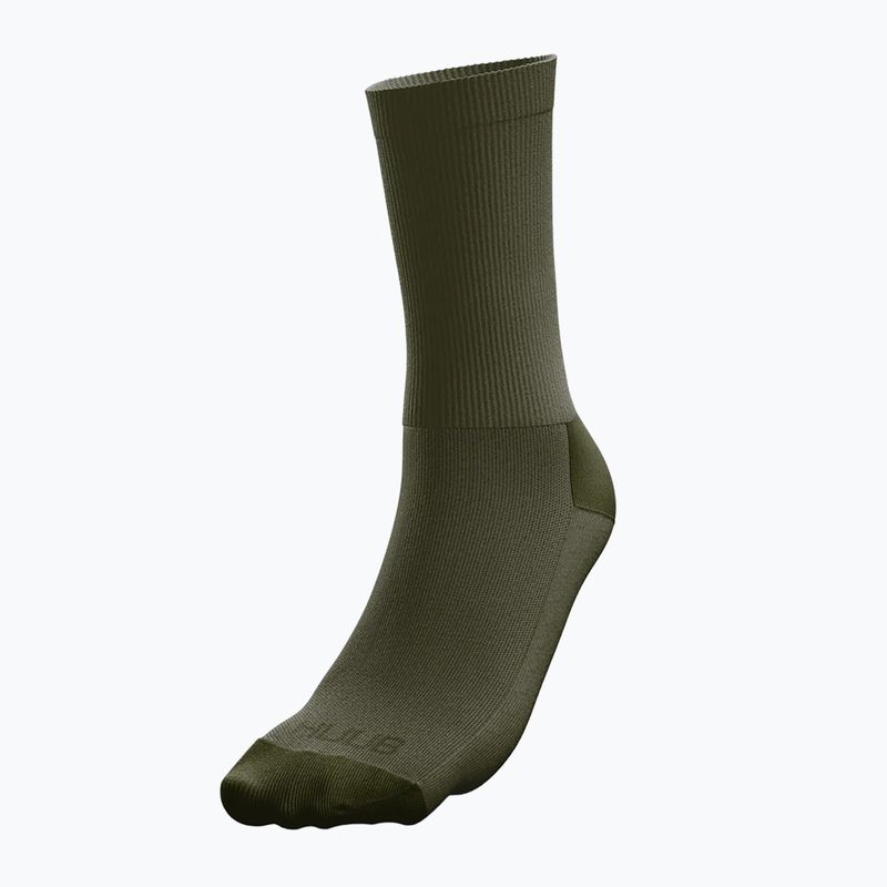 Fahrrad Socken HUUB Jason Kenny Cycling olive