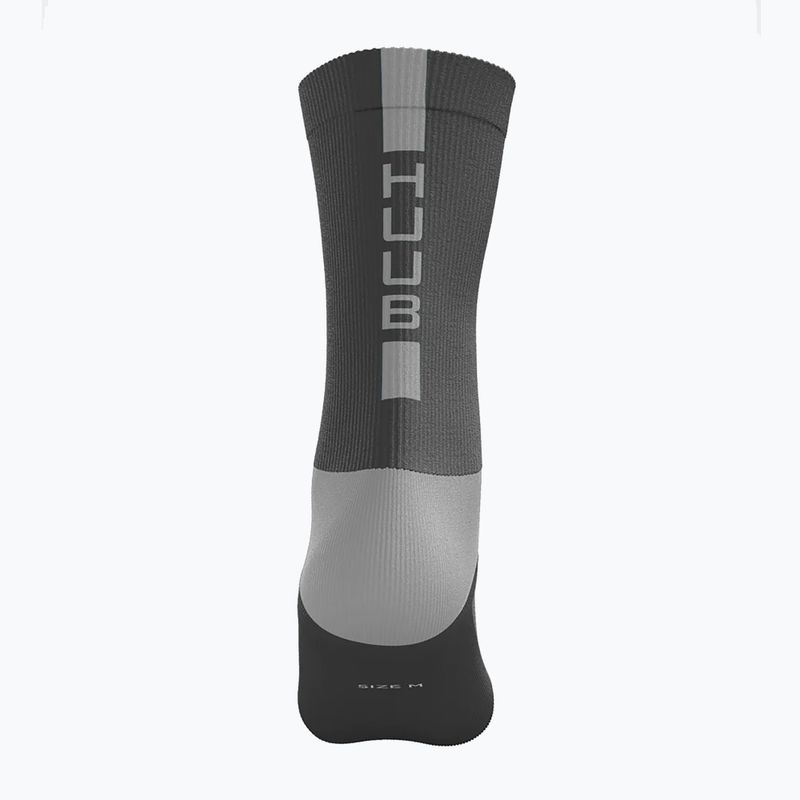 Fahrrad Socken HUUB Jason Kenny Cycling charcoal 2