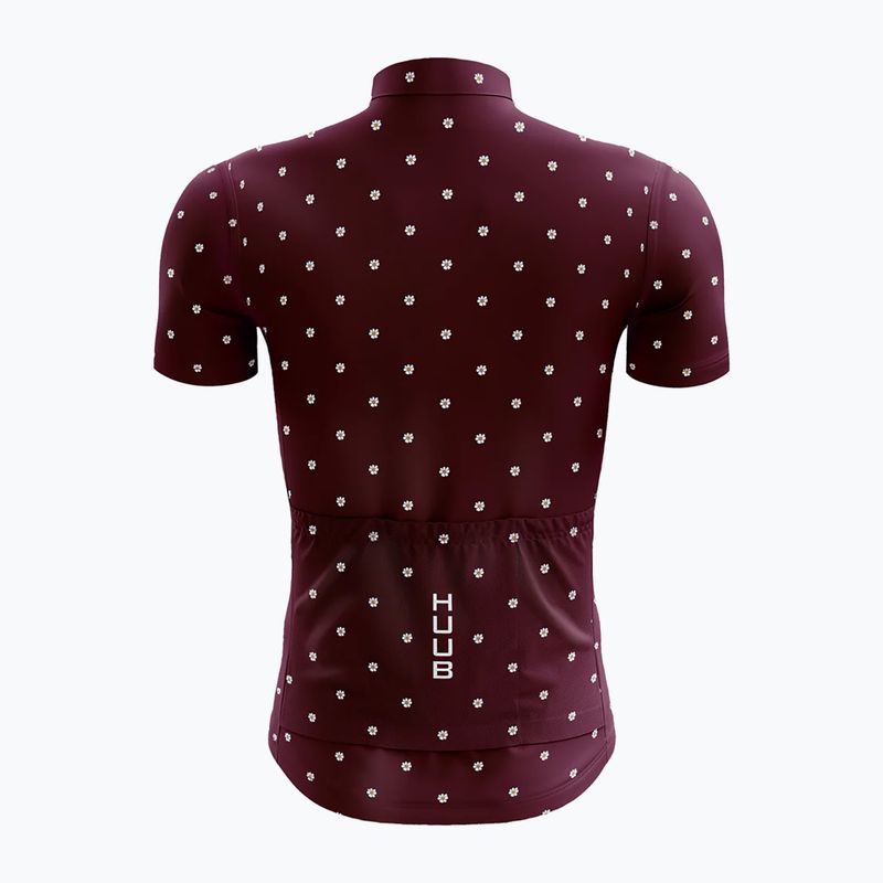 Damen-Radtrikot HUUB La Fleur SS W grape 2