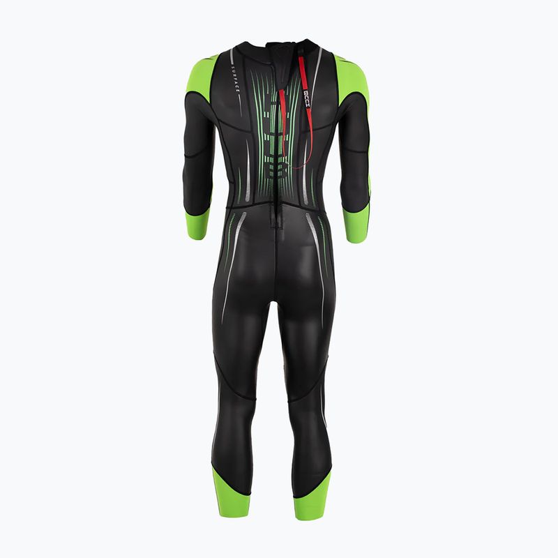 HUUB Men's Swim Foam Surface 3.3 fluo grün 2