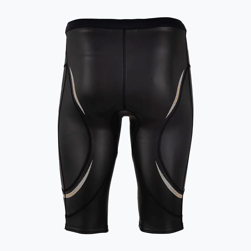 Neopren Shorts HUUB TC Performance Auftrieb Short schwarz / silber 2