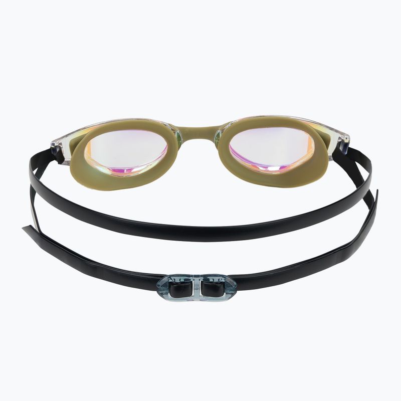 HUUB Thomas Lurz Salbei/Klargold Spiegel Schwimmbrille 4