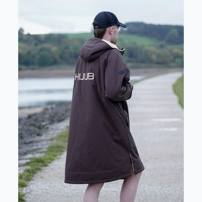 Mantel HUUB Changing Robe chocolate/oatmeal 4