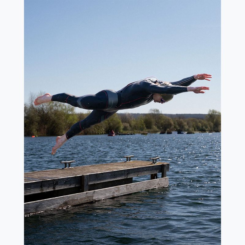 Herren Triathlonanzug aus Neopren HUUB Aegis XV 3:5 black/silver 6