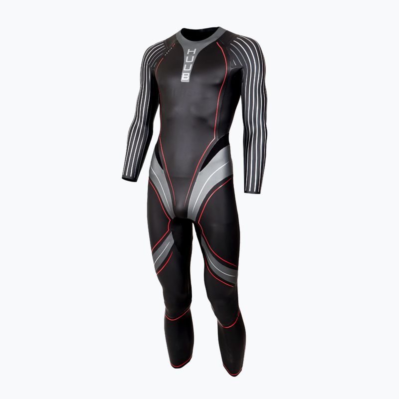 Herren Triathlonanzug aus Neopren HUUB Aegis XV 3:5 black/red 2