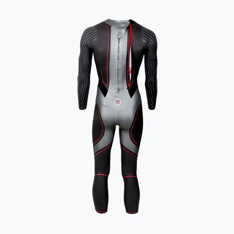 Herren Triathlonanzug aus Neopren HUUB Aegis XV 3:5 black/red 3