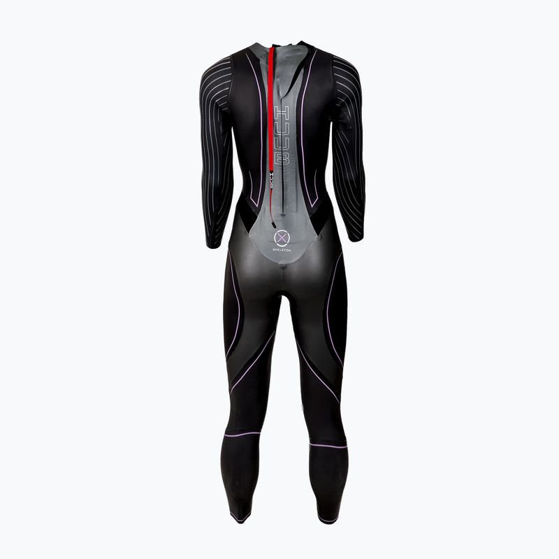 Triathlon-Neoprenanzug Damen HUUB Aegis XV 3:3 black/silver 2