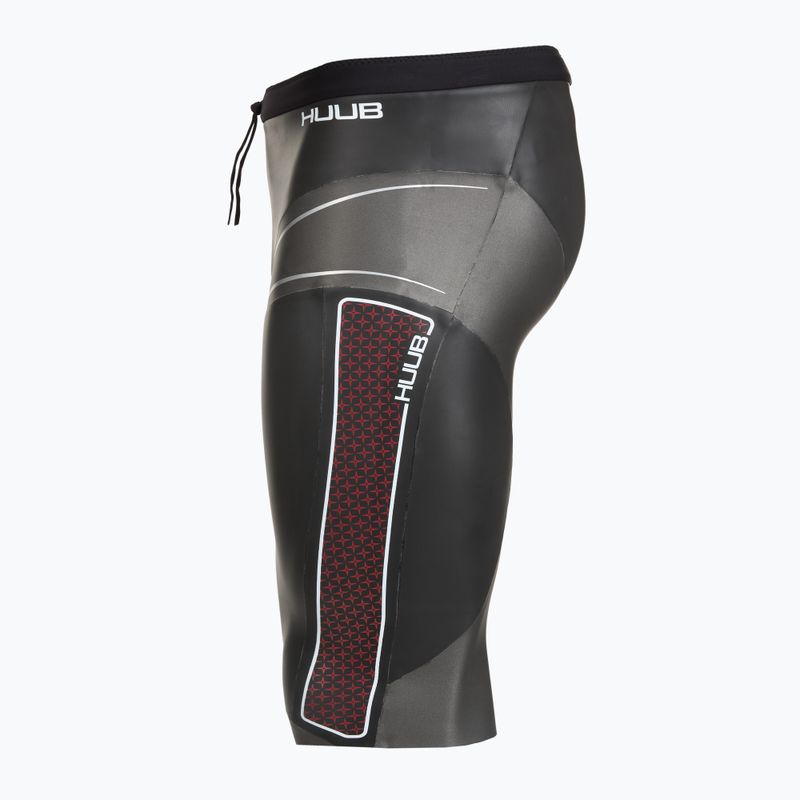 Neoprenshorts HUUB Albacore Buoyancy Short black/silver 3
