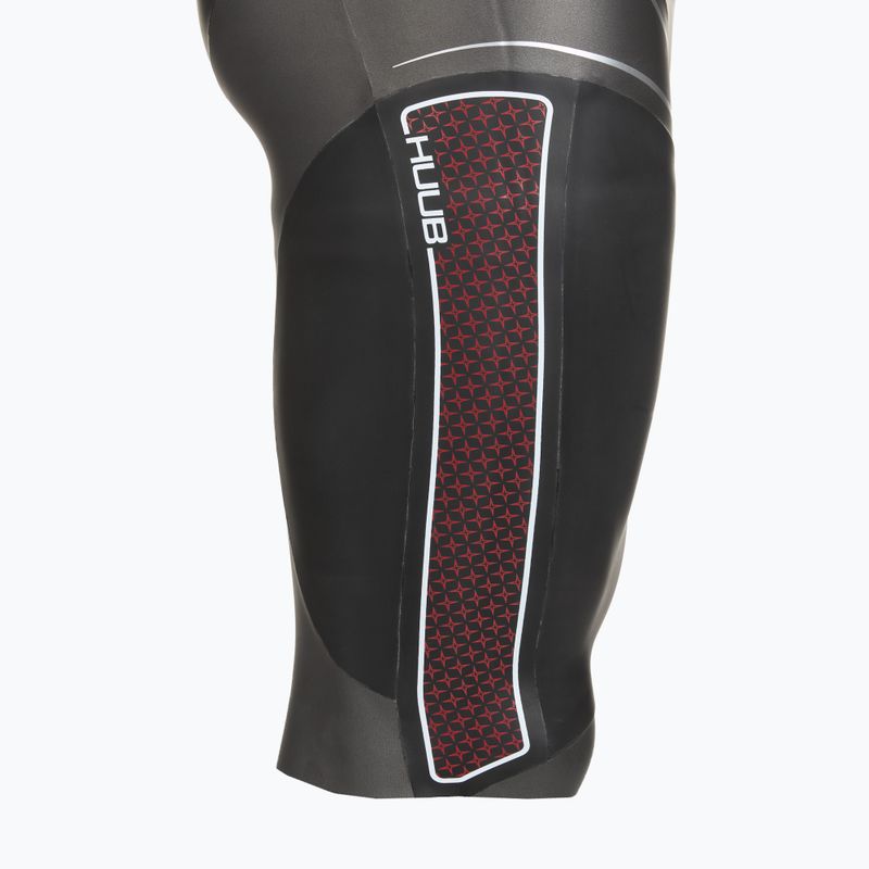 Neoprenshorts HUUB Albacore Buoyancy Short black/silver 5