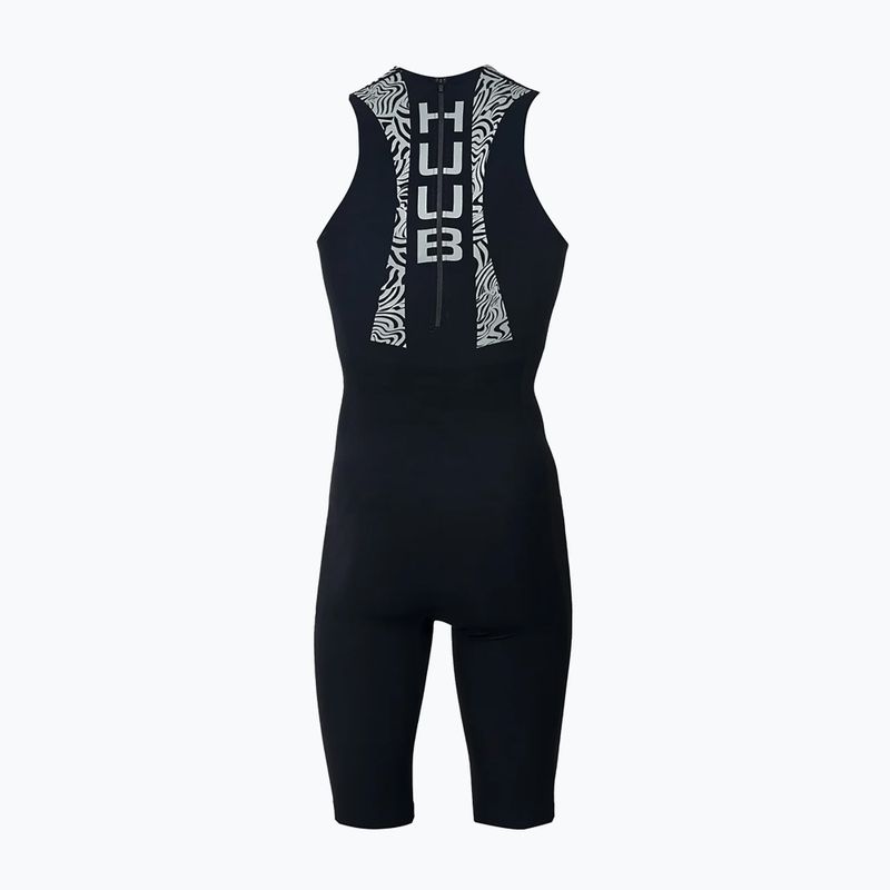 Triathlonanzug Herren HUUB Swimskin black/silver 2