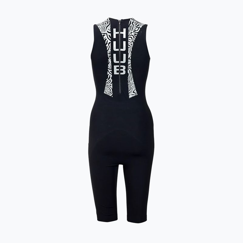 Damen-Triathlonanzug HUUB Swimskin black/silver 2