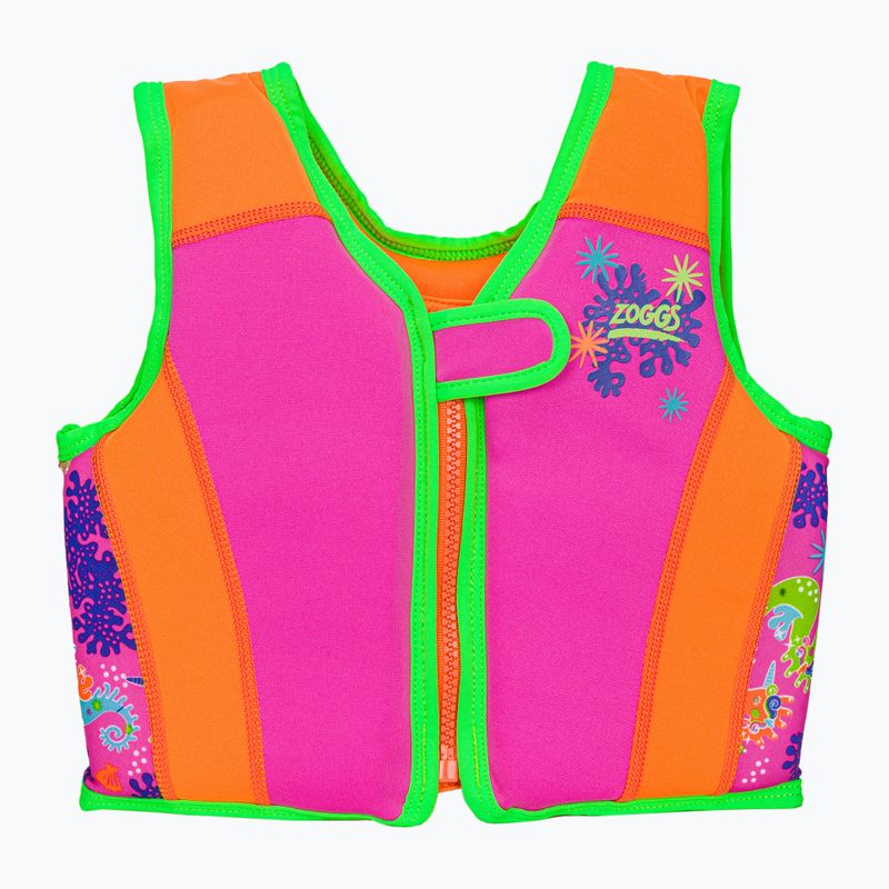 Schwimmweste Kinder Zoggs Sea Saw Swimsure rosa 46549