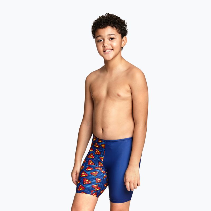 Zoggs Superman Mid navy Kinderschwimmanzug 7