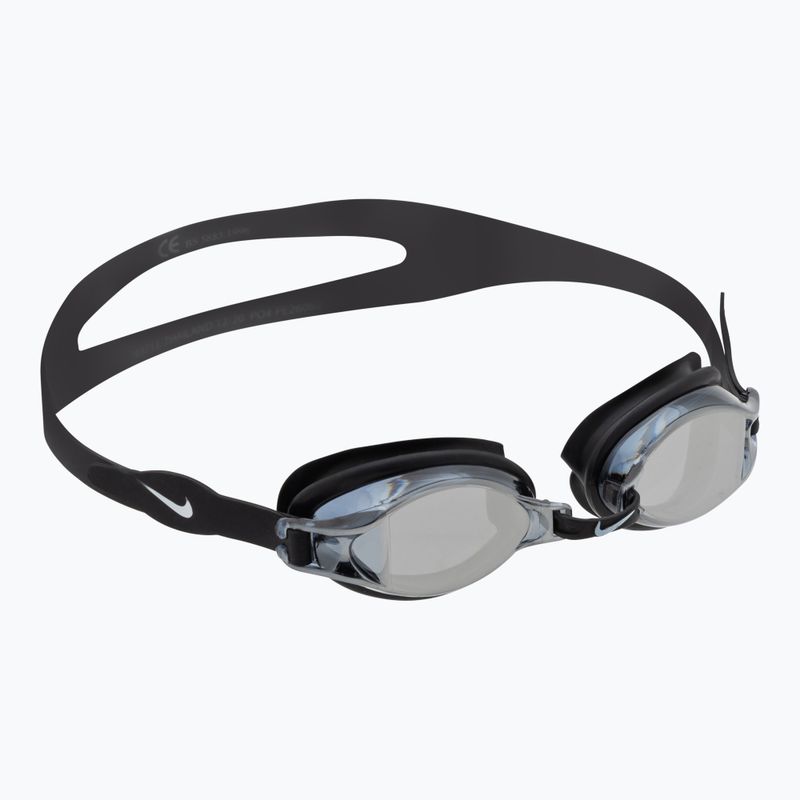 Nike CHROME MIRROR Schwimmbrille schwarz NESS7152