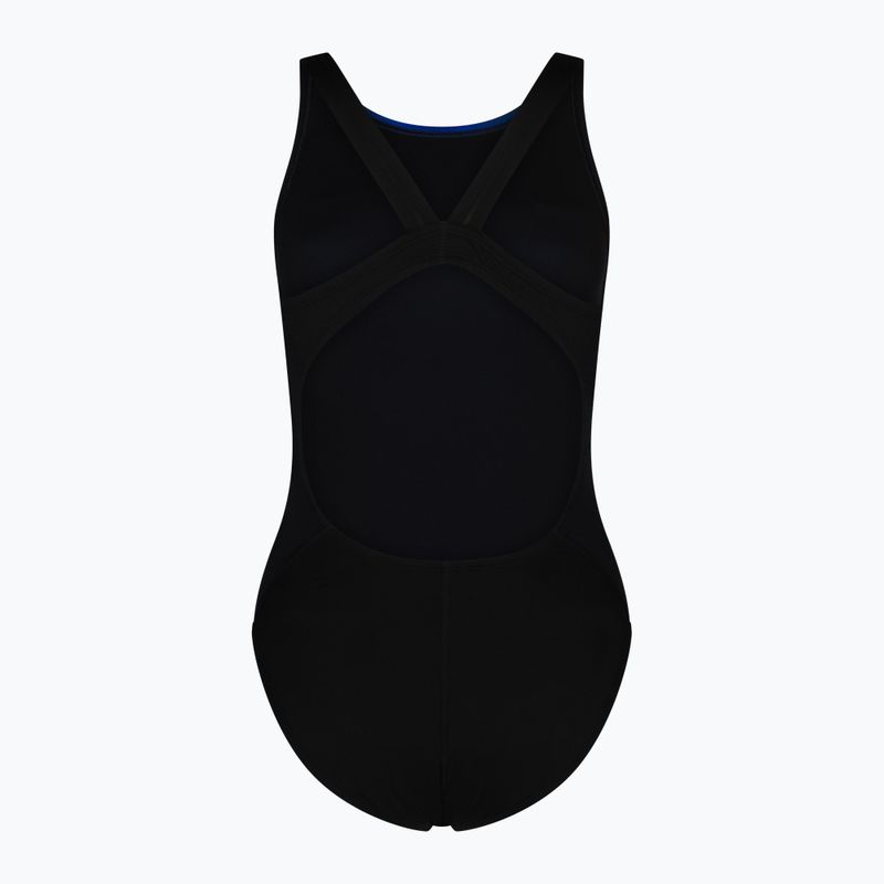Nike Fade Sting Damen Badeanzug einteilig schwarz und marineblau NESS8050 2