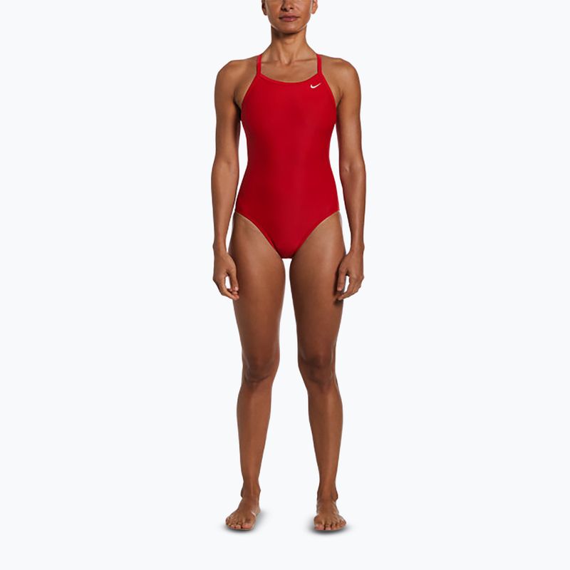 Einteiliger Damen-Badeanzug Nike Solid Racerback university red 2